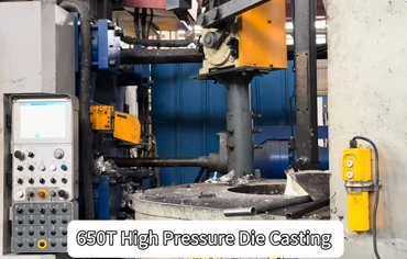 650T-Druckgussmaschinenprozess