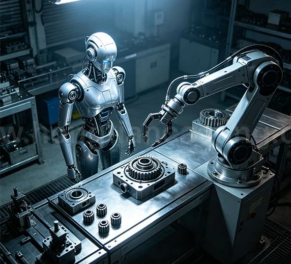 Gelenkgeh&auml;use der Roboterbasis